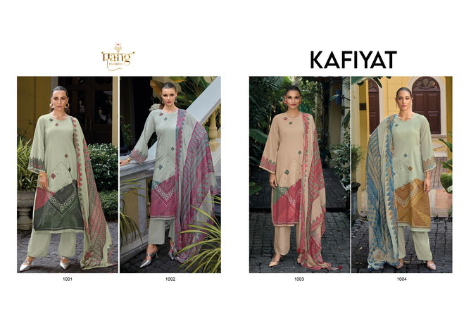 Kafiyat By Rang Heavy Lawn Cotton Dress Material Wholesale Shop In Surat